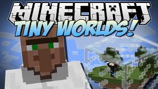 Minecraft  TINY WORLDS amp GIANT MOBS Little Blocks amp Gulliver  Mod Showcase [upl. by Hacim859]