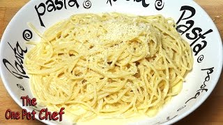 Creamy Lemon Spaghetti  One Pot Chef [upl. by Hsinam169]