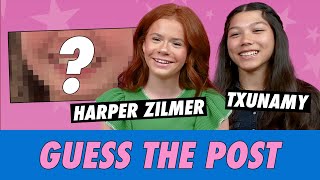 Txunamy vs Harper Zilmer  Guess The Post [upl. by Hubsher289]