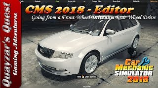 CMS 2018 Editor From FWD to RWD [upl. by Affrica]