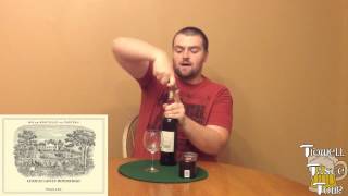 Rothschild Rouge 2010 French Red Wine Review Bordeaux France [upl. by Ramiah]