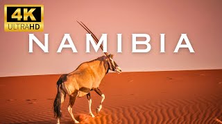 NAMIBIA  4K ULTRA HD  Scenic Film With Nature Sounds [upl. by Latrice]