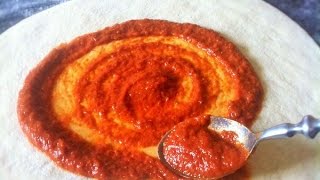 DIY Pizzasauce Selber Machen – Tomatensauce für Pizza Rezept [upl. by Elleinnad]