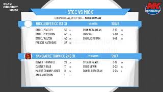 Sandiacre Town CC 2nd XI v Mickleover CC 1st XI [upl. by Odelle]