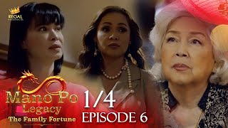 MANO PO LEGACY The Family Fortune  Episode 6 14  Regal Entertainment [upl. by Yelknirb]