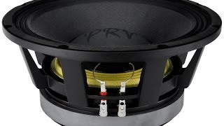 PRV Audio 12MR2000 High Power Midrange Pro Audio Woofer [upl. by Jelene530]