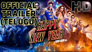 Happy New Year  Official Trailer Telugu  Shah Rukh Khan  Deepika Padukone [upl. by Neleag]