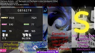 Tachyon v3 105x  clear 9605 [upl. by Marya]