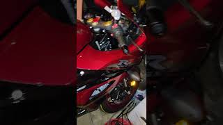 for the woodchuck following my channel 2025 GSXR 1000 candy daring red [upl. by Roots]