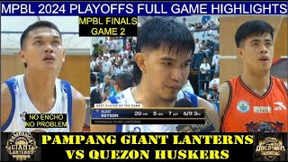 𝟮𝟬𝟮𝟰 𝗠𝗣𝗕𝗟 𝗡𝗔𝗧𝗜𝗢𝗡𝗔𝗟 𝗙𝗜𝗡𝗔𝗟𝗦 𝗚𝗔𝗠𝗘 2  Quezon 🐂 vs Pampanga 🌟 Full Game Highlights December 3 2024 [upl. by Eart]