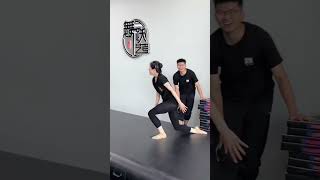 Could you please not laugh out loud flexibility training dance [upl. by Nairahcaz219]