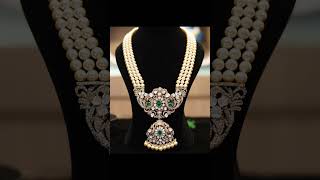 925 Silver Jewellery  Exclusive Pearls with Victorian Pendant CallWhatsApp 9704646699 [upl. by Shear]