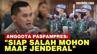 Momen Anggota Paspampres saat Ditegur Kapolda Metro Irjen Fadil Mohon Maaf Jenderal [upl. by Tolkan430]