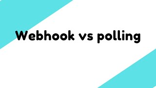 Polling vs webhook  Curiosidades tecnologicas CHAT BOOT 1 [upl. by Keely]