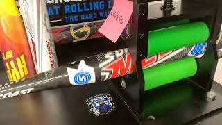 LongballBatscom Heat Rolling 2022 Suncoast Melee 3 Senior Slow Pitch Softball Bat SM3SB 44896 E92 [upl. by Llerej]