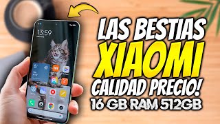 5 MEJORES TELEFONOS XIAOMI CALIDAD PRECIO QUE DEBES COMPRAR AHORA [upl. by Evatsug]