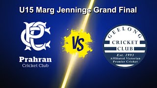 U15 Marg Jennings Cup Grand Final  Prahran vs Geelong [upl. by Pierrepont]