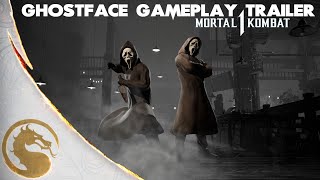 Mortal Kombat 1  Ghostface Gameplay Trailer [upl. by Rtoip]