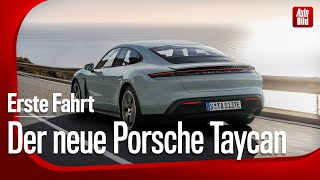 Porsche Taycan 2024  Erste Fahrt im TaycanPrototyp mit mehr Reichweite  mit Thomas Geiger [upl. by Drews]