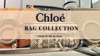 Chloe Bag Collection  See By Chloe Vs Chloe  Are Chloe Bags Worth Your [upl. by Teraj]