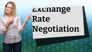 Can you negotiate exchange rate with bank [upl. by Ymassej]