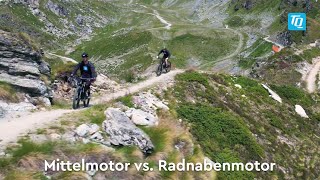 EBike – Mittelmotor vs Radnabenmotor [upl. by Yesnikcm]