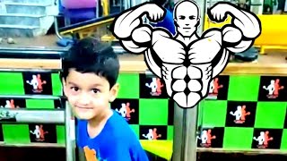 Nana Abu k sath gym Gaya trending viralvideo gym [upl. by Darken]