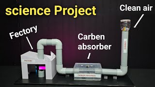 Carbon Purification for industries  Save environment Project  science Project  part 3 [upl. by Horwath489]