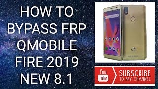 HOW TO BYPASS FRP QMOBILE FIRE 2019 NEW 81 EASY METHOD ONLY 2 APPS [upl. by Nordek]