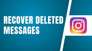 How to Recover Deleted Messages From Instagram [upl. by Coppinger435]