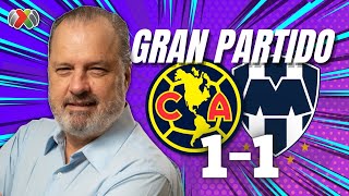 GRAN PARTIDO entre el América y Rayados  Club América vs Monterrey  Torneo Clausura 2024 Liga MX [upl. by Okoyik]