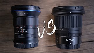 Laowa 15mm F2 compared to my Nikon 1430 F4  Z Mount Lenses [upl. by Mauceri724]