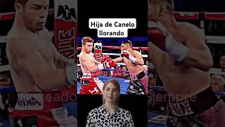 Hija de Canelo llora por ver a Canelo vs Khan boxing boxeomexicano caneloalvarez canelo boxing [upl. by Salvatore]