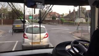 Front seat ride aboard Ensign BCI triaxle [upl. by Arihas565]