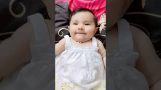 अपने आप खेलती Iza 6th month baby girl trendingshorts ytshorts [upl. by Snebur]