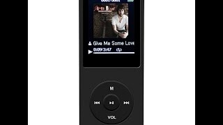 AGPtek A02 8GB MP3 player Review [upl. by Ginevra]