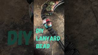 How to Make a Lanyard Bead diy [upl. by Feingold]