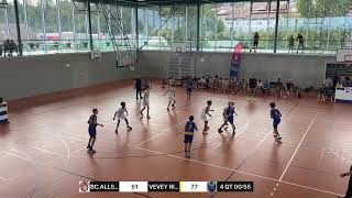 ALGON TROPHY 2023  BC AllschwilAlgon vs Vevey Riviera Basket [upl. by Auqinimod]