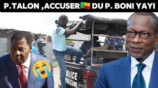 PATRICE TALON DES RÉVÉLATION CHOQNTE SUR 🇧🇯 P BONI YAYA DE Martin rodrigez [upl. by Dehlia]