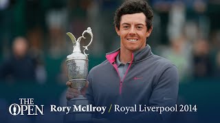 Rory McIlroy wins at Royal Liverpool  The Open Official Film 2014 [upl. by Aihtak]