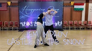 JEm Improv  Jakub Jakoubek amp Emeline Rochefeuille  Hungarian Open WCS 2024 [upl. by Namas]