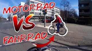 MOTORRAD VS FAHRRAD 🔥Berlin Motovlog  AlphaVlogs [upl. by Iruahs]