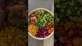 Vegan chicken ranch salad [upl. by Quint]