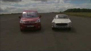 Citroen Berlingo van vs Volvo P1800e classic sports car [upl. by Gery943]