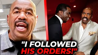 Steve Harvey RELEASES VIDEO Claiming To Be Diddys VICTIM For 25 Years [upl. by Annaeel]