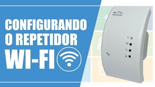 DIY Aprenda como configurar o repetidor WIFI passo a passo  access point WirelessN wifi repeater [upl. by Nahtad]