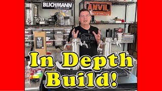 InDepth KOMOS® Kegerator Build with 8 Taps  Nukatap and custom Duotight setup [upl. by Ydnys]