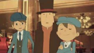 Professor Layton and the Unwound Future  Cinematic 11 [upl. by Enialed]