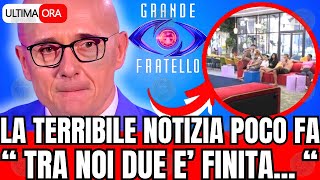 🔴 GF SHOCK NOTIZIA POCO FA quotTRA LORO E FINITAquot FAN IN LACRIME [upl. by Tallia414]