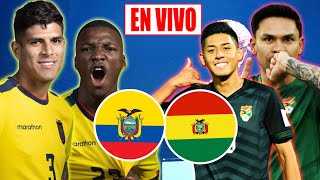 🔴🇪🇨 ECUADOR vs BOLIVIA 🇧🇴 EN VIVO  REACCIÓN EXTRANJERO ELIMINATORIAS SUDAMERICANAS [upl. by Valora]